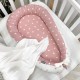 Кокон для новонароджених Baby Design Зірки на пудрі Маленька Соня