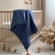 Конверт-одеяло Жатка синего цвета