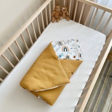 Плед-конверт с одеялом Baby Dream Радуга