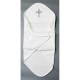 Махровая крыжма для крещения Ирэн в серебре Белый (6011)