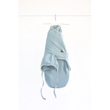 Пеленка кокон на липучках Beris 3-6 мес голубой, MagBaby