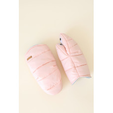 Муфта-рукавички для коляски, цвет пудра