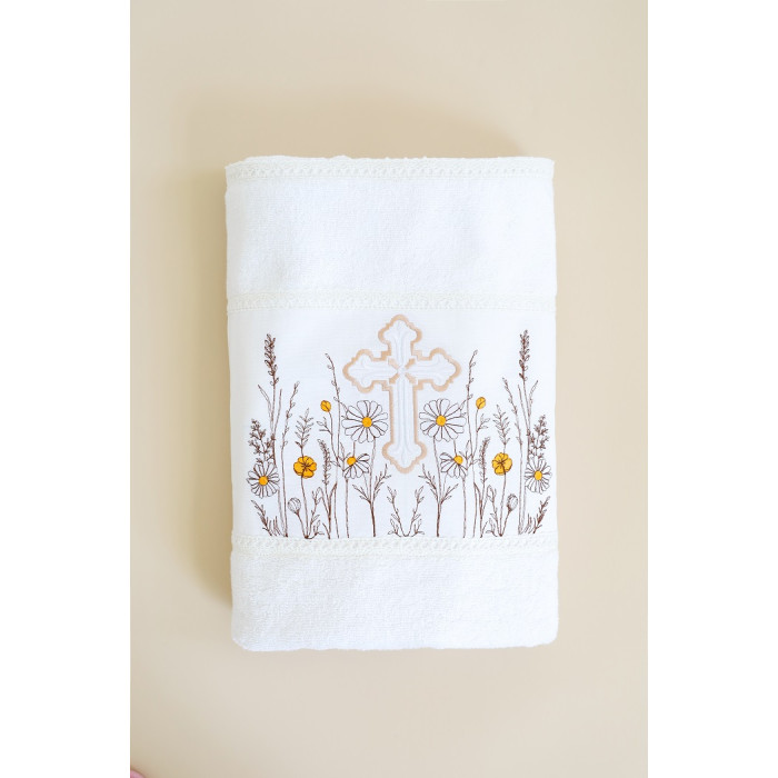 Махровое полотенце Wild flowers
