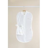 Пеленка кокон на молнии + шапочка, Honey, молоко, 3-6 мес