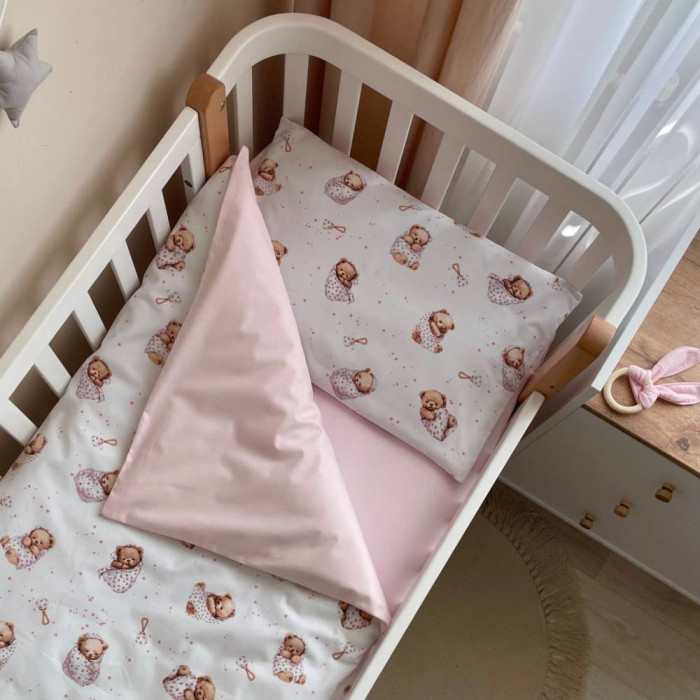 Змінний комплект постільної білизни Ведмедик у ковдрі