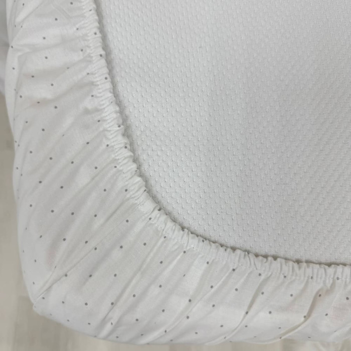 Змінний комплект постільної білизни Ведмедики в ковпачках сірі