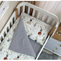 Комплект постільної білизни Зайці на драбинці , Маленька Соня 