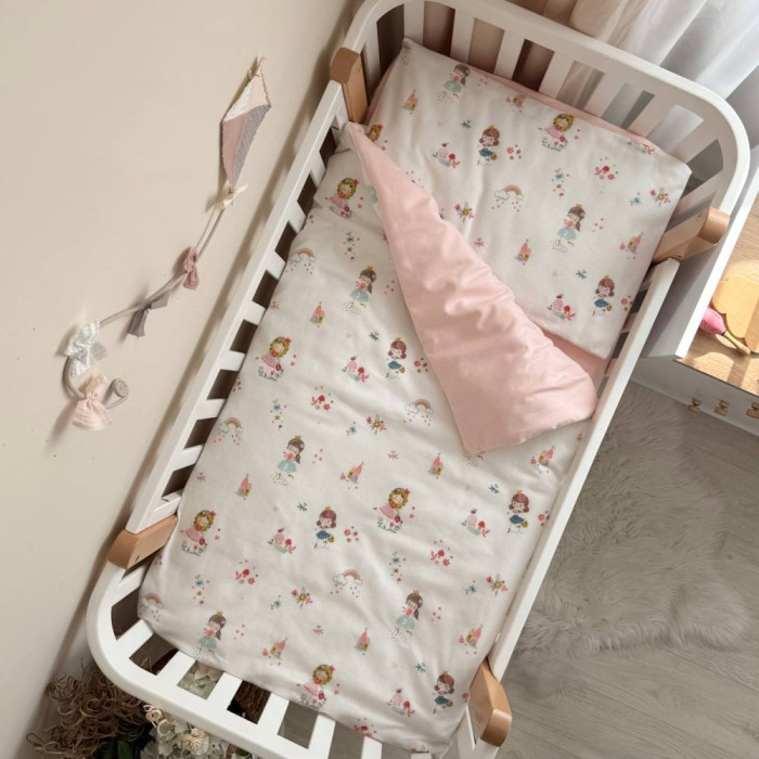 Дитяча постільна білизна для немовлят Принцеси Маленька Соня фланель