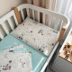 Дитяча постільна білизна для немовлят Панди з іграшками Маленька Соня фланель