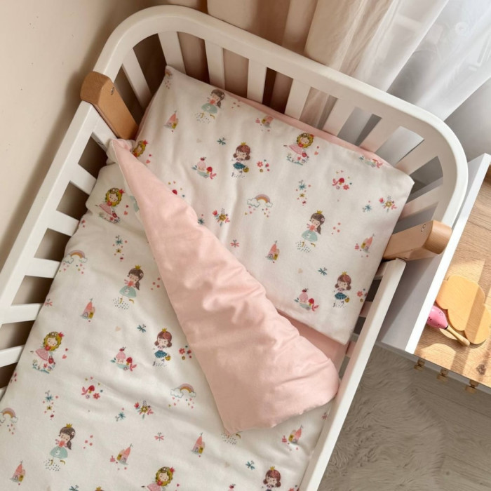 Дитяча постільна білизна для немовлят Принцеси Маленька Соня фланель