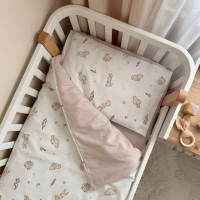 Комплект постільної білизни Зайчики з сердечками, Маленька Соня 