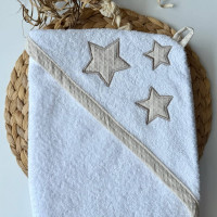 Рушник для купання Зірочка мокко
