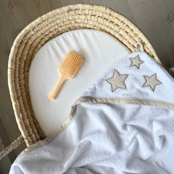 Детское полотенце-уголок махровое мокко, 80х100