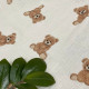 Муслиновый плед Teddy с бахромой на молочном Муслиновый плед Teddy с бахромой на молочном