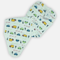 Безразмерная пеленка кокон на молнии Транспорт