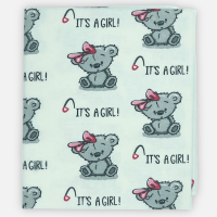 Фланелевая пеленка Girl