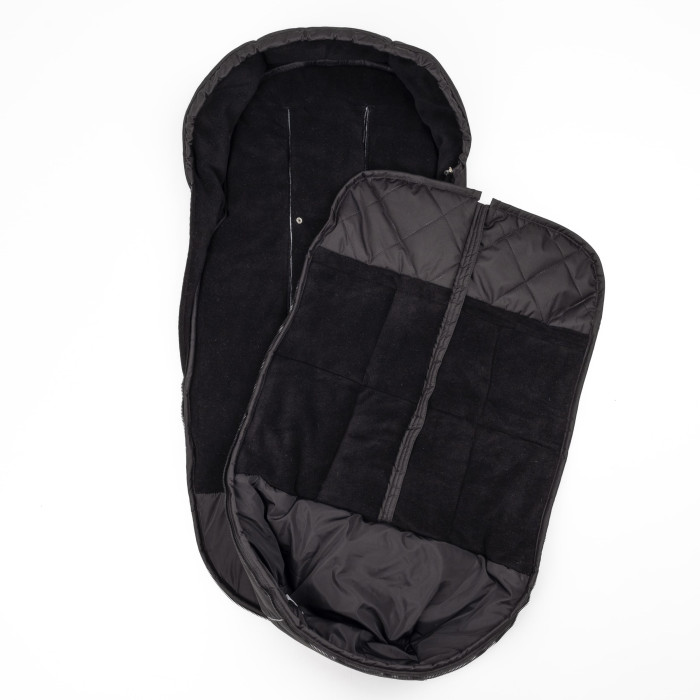 Зимовий конверт на флісі Trend чорний