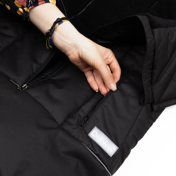 Зимовий конверт на флісі Trend чорний