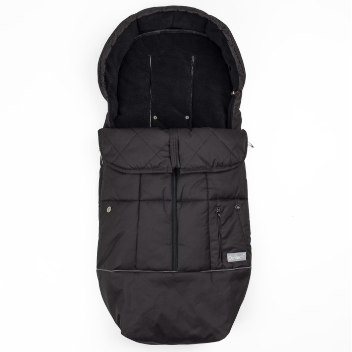 Зимовий конверт на флісі Trend чорний