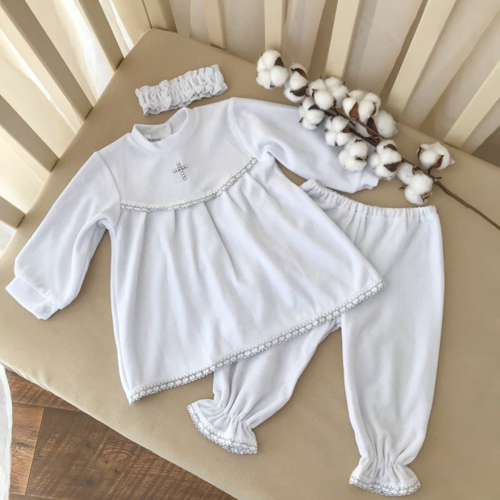 Комплект Марія інтерлок білий, Бетис