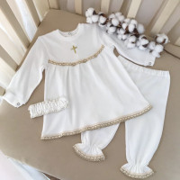 Комплект Мария интерлок молочный, Бетис