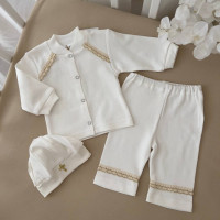 Костюм Святик-2 с длинным рукавом молочный, Бетис