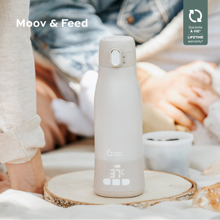 Термос підігрівач для сумішей Moov & Feed (бездротовий), зелений