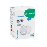Лактаційні прокладки Natural Nursing білі 24 шт, BabyOno