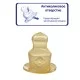 Бутылочка PP 250мл. антиколиковая GIRL с латексной соской размер M 35006, NIP