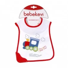 Слюнявчик с прорезывателем Зверята BD 233, Турция