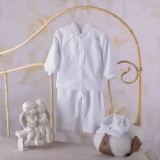 Костюм Святик-2 с длинным рукавом белый, Бетис