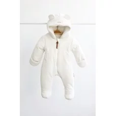 Велюровый комбинезон Tim молочный, Mag Baby